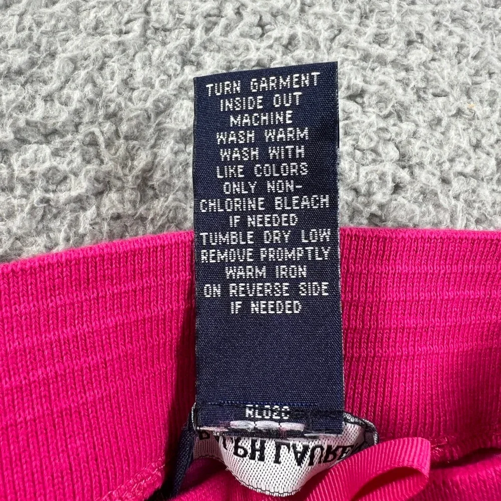 Ralph Lauren‎ Tracksuit Girls 18M Pink Velour Zip Hoodie and Pants Set Vintage
